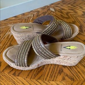 Volatile cork wedges